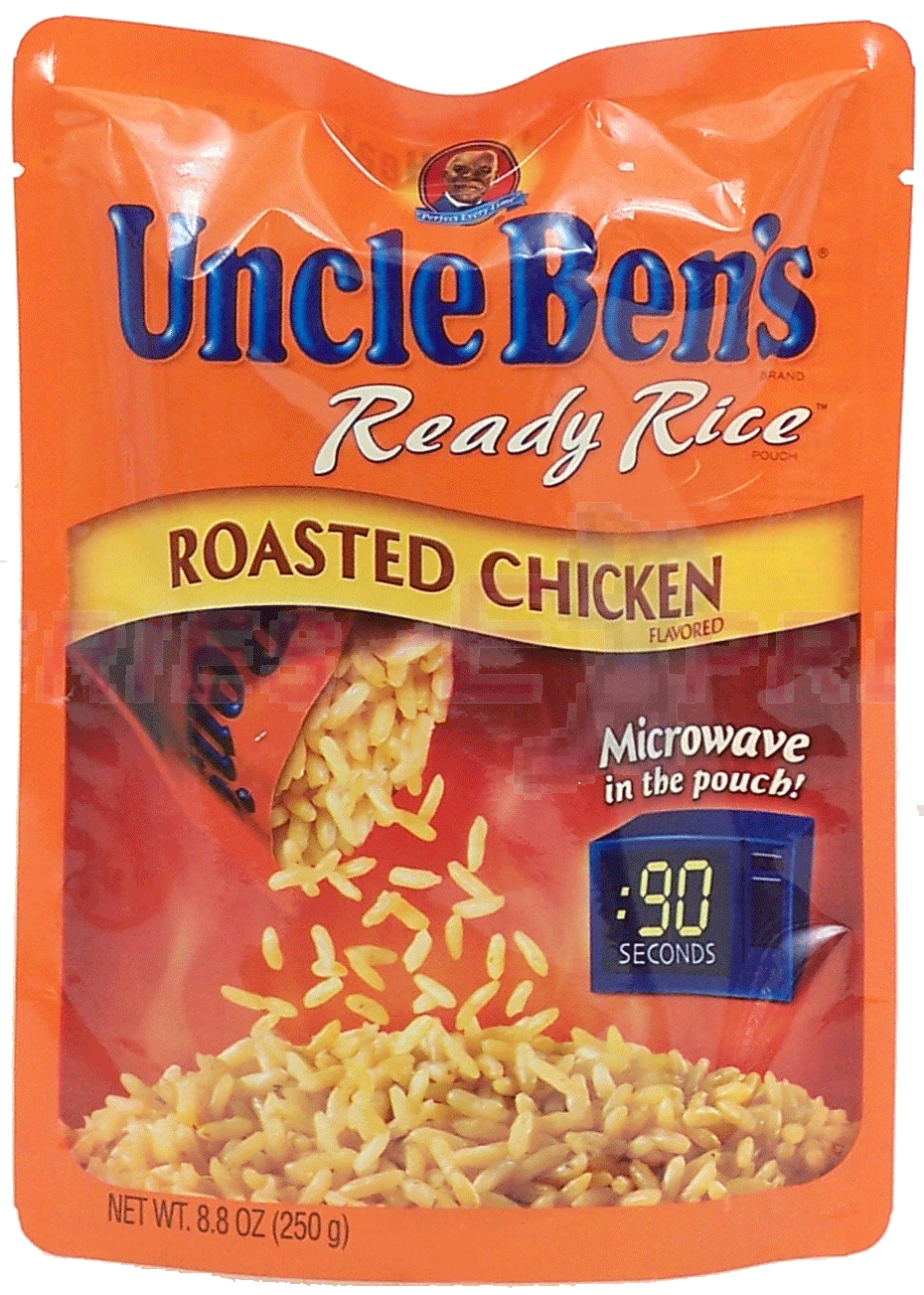 Uncle Ben's Ready Rice roasted chicken, microwave in the pouch Full-Size Picture